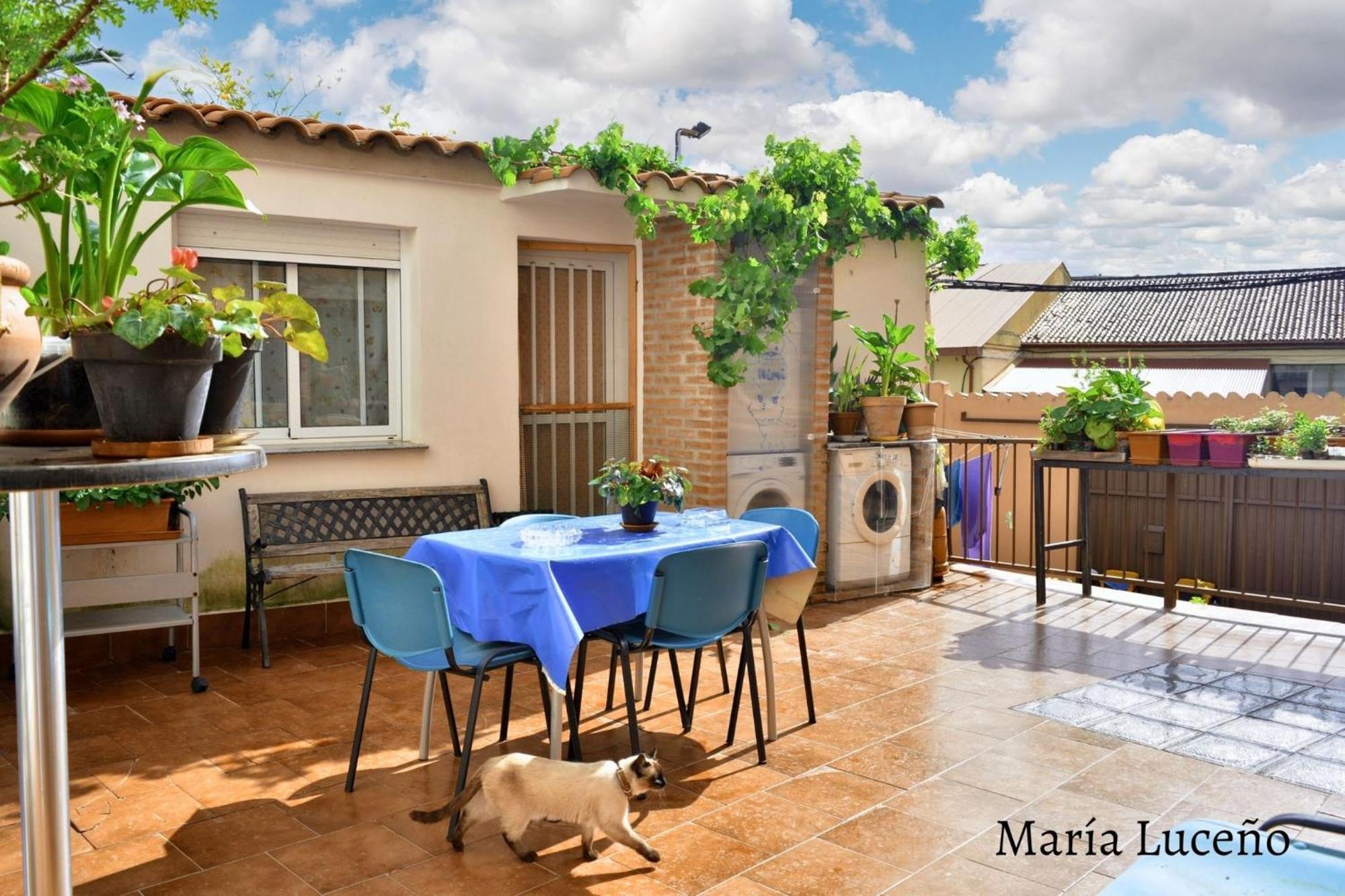 Comfortable Apartment In Caceres 55 M² Welcoming Terrace Bagian luar foto